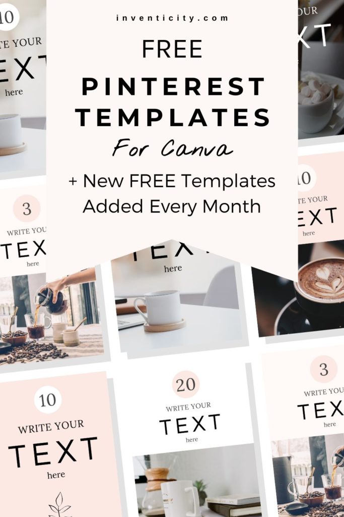 Free Pinterest Templates for Canva | Subscription
