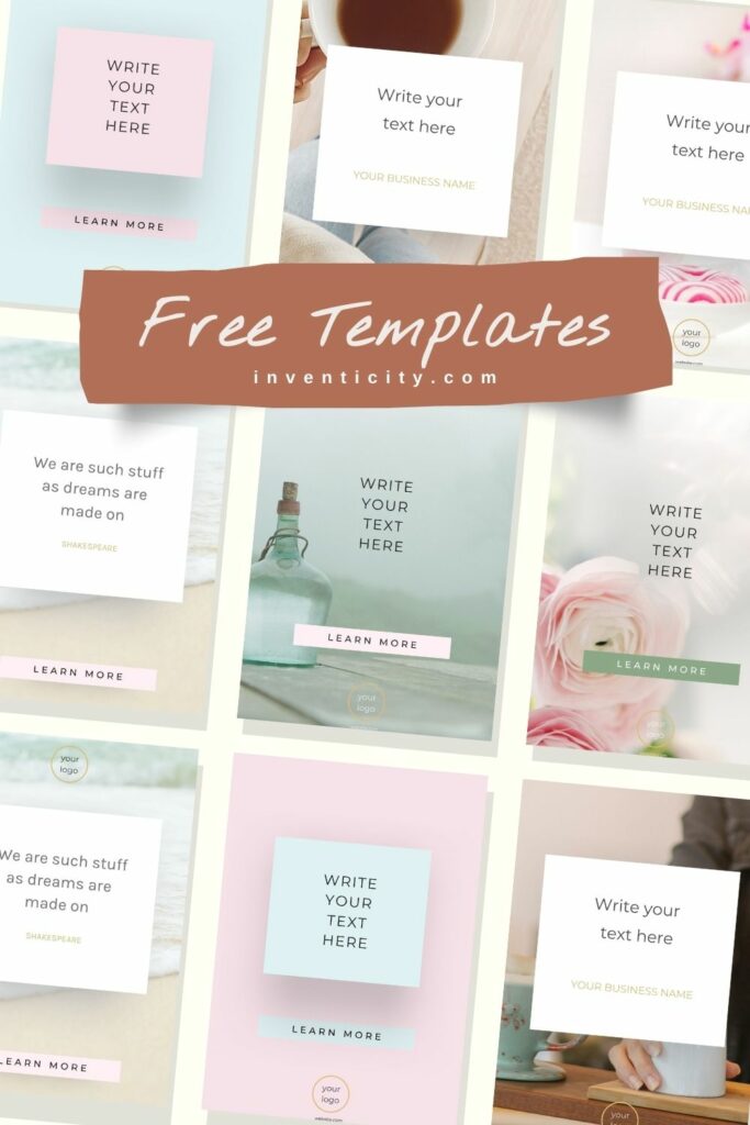 Free pinterest templates for canva inventicity
